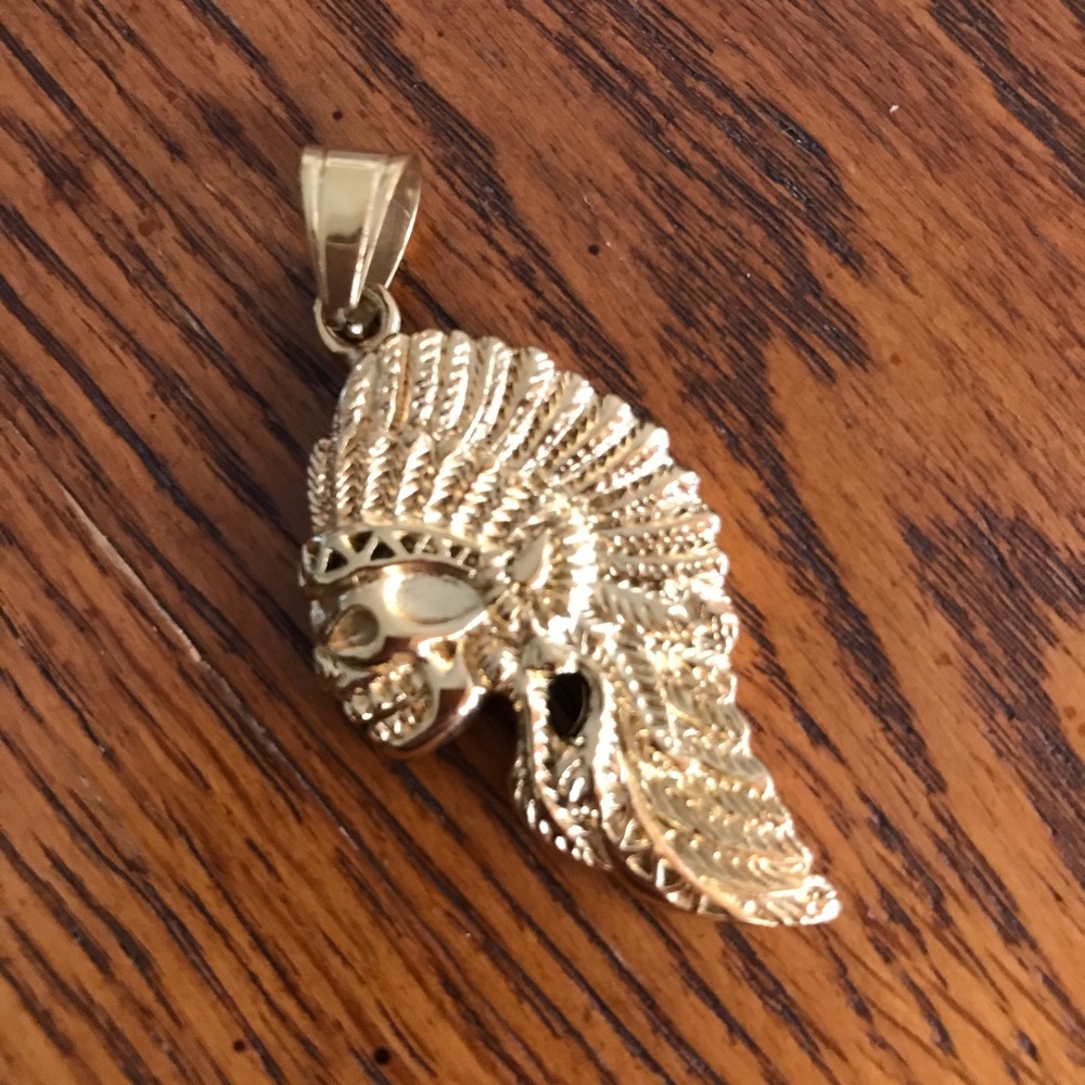 Native charm for a necklace